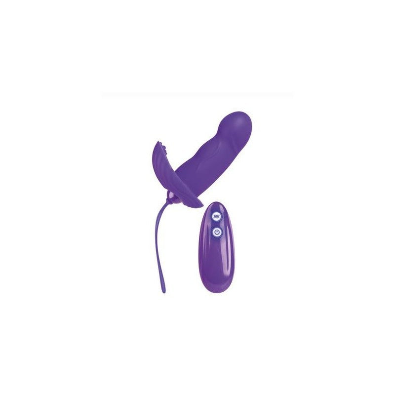 7-Function Silicone Love Rider Remote G - Purple
