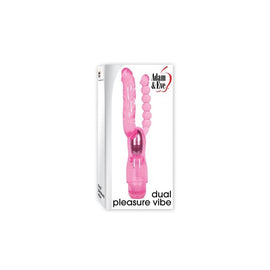 Adam And Eve Dual Pleasure Vibe - Pink