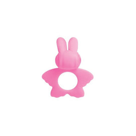 Adam and Eve Silicone  Butterfly Couples Ring - Pink