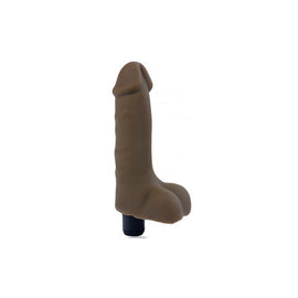 X5 - 7-inch Vibrating Cock - Brown
