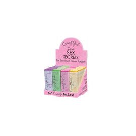 Crazy Girl Diva Sex Secrets  Enhancers - 16 Piece Pop  Display
