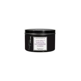 Crazy Girl After Dark Love  Spell Pheromone Soy Massage  Candle - Black Orchid - 6 Oz.