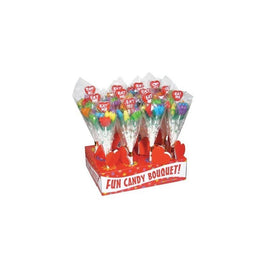 EAT ME!  Candy Tulip Bouquet- 12 Count with Display