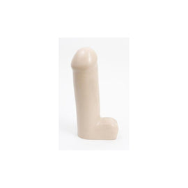 Giant Cock With Balls - White 11-inch
