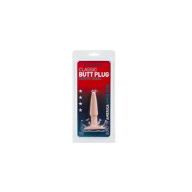 Classic Butt Plug - Smooth -  Small - White