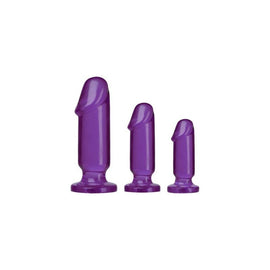 Crystal Jellies Anal Starter  Kit - Purple
