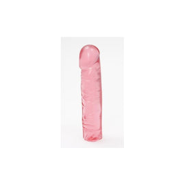 Crystal Jellies Classic Dong 8-Inch - Pink