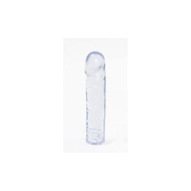 Crystal Jellies Classic Dong 8-Inch - Clear