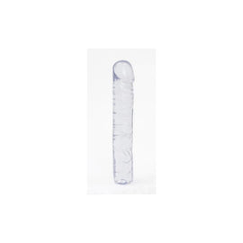Crystal Jellies Classic Dong 10-Inch - Clear