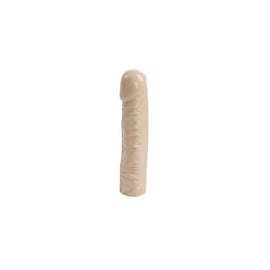 Veined Vibrator Sleeve 8-inch - White