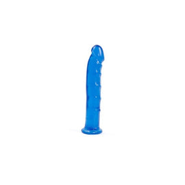 Jelly Jewels Dong With Suction Cup 6-inch - Blue