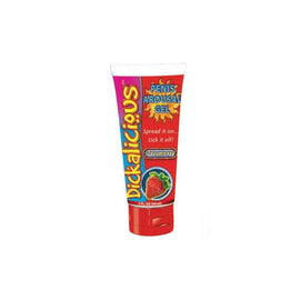 Dickalicious Penis Arousal Gel Strawberry - 2 oz.