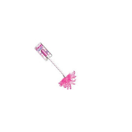 Horny Honey Feather Tickler with Vibrating Handle