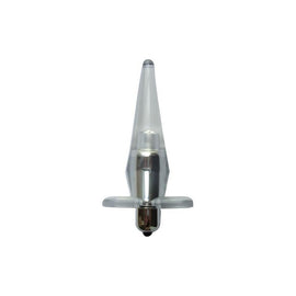 Hung Man Tools Anal Probe With Bullet - Clear