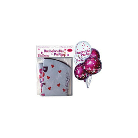 Bachelorette Party Foil Balloons - 9 Pack Assorted