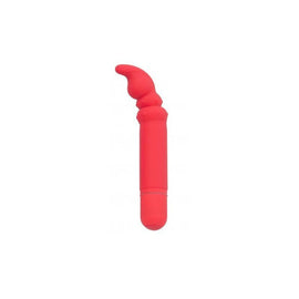 Simply Silicone Minigs Bunny 10-Function Vibrator - Red