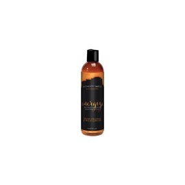 Energize Aromatherapy Massage Oil Fresh Orange &   Wild Ginger - 4 Oz. / 120 Ml