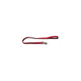 Bondage Basics Leather Leash - Red
