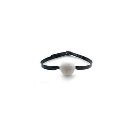Jawbreaker Ball Gag - Black PVC Strap