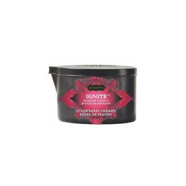 Ignite Strawberry Dreams Massage Candle - 6 Oz.