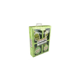 Cupcake Set - Cannabis Wrappers & Toppers