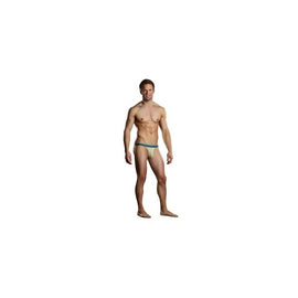 Heather Stripe Bong Micro  Thong - Yellow and Grey -  Large-extra Large