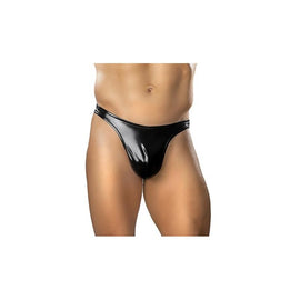 Classic Rubber Thong Black-Extra Large