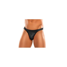 Bong Thong Satin Lycra Black Small-Medium