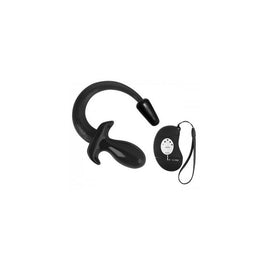 Good Boy 5 Mode Vibrating  Remote Puppy Plug - Black