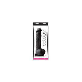 Colours Pleasures Dildo 8-inch  - Black