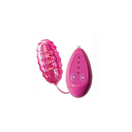 Vibrating Ridge Bullet - Pink