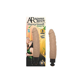 Always Ready Slippery Smooth Dong 4 - Flesh