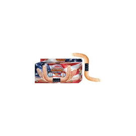 Latin American Whoppers  Xxxtreme Vibrating and Fully  Bendable Double Dong - Flesh