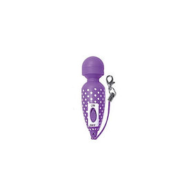 On The Spot Keychain Travel Vibrator - Purple