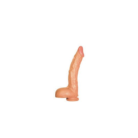 All American Ultra Whoppers  11-inch Curved Dong - Flesh
