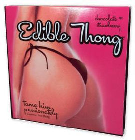 Edible Thong - Chocolate & Strawberry