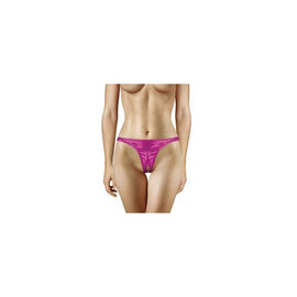 Adjustable Vibrating Panty with Bullet and Pleasure Hole - Pink
