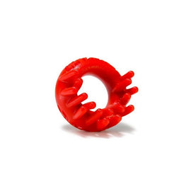 Fuckler Tickler Cockring Oxballs - Red