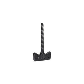Dick Screws Twist Large Spiral Cockplug - Black