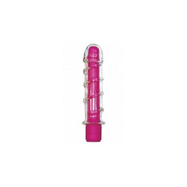 Neon Glass Vibrator - Pink