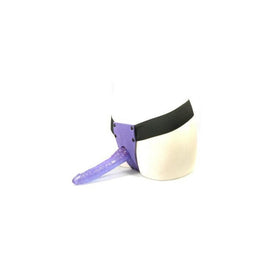 Sensual Comfort Strap-On Dildo - Purple