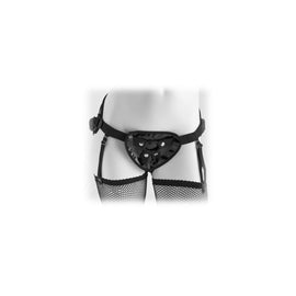 Fetish Fantasy Series Garter   Belt Harness - Black