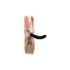 Fetish Fantasy Extreme 10-Inch Vibrating Silicone Hollow Strap-On
