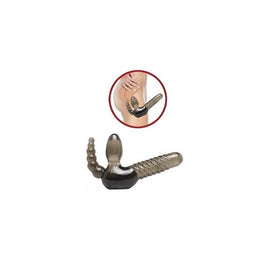 Fetish Fantasy Series Strapless Strap-On with Anal Stimulator - Smoke