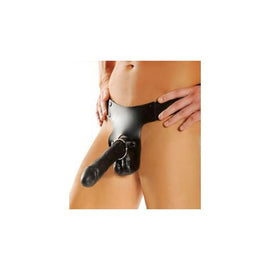 Fetish Fantasy Series Mr. Big Hollow 8-inch Strap-on - Black