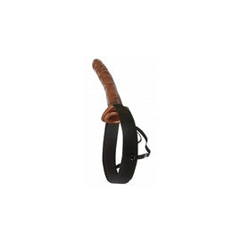 Fetish Fantasy Series 10-inch Chocolate Dream Hollow Strap-On
