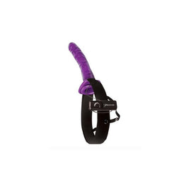 Fetish Fantasy Series 10-inch Purple Passion Hollow Strap-On - Purple