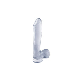 Basix Rubber Works - 10-Inch Dong With Suction Cup -