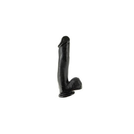 Basix Rubber Works 12 Inch Mega Dildo - Black