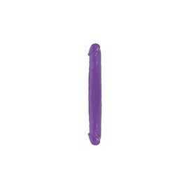 Basix Rubber Works - 12-inch Double Dong - Purple